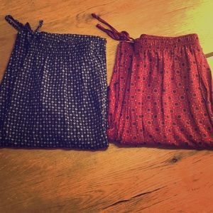 Sag harbor petite 2 pairs of pants size large